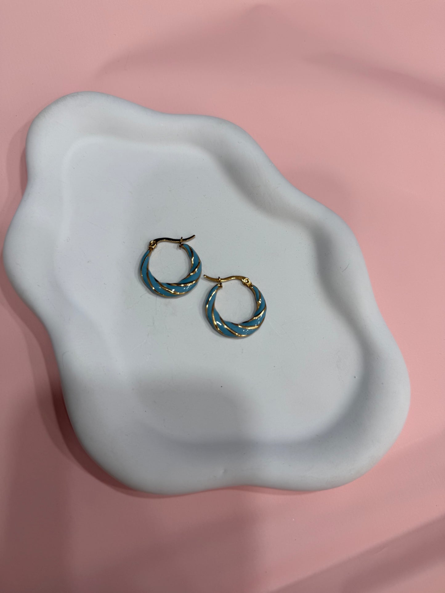 boucles creole colore