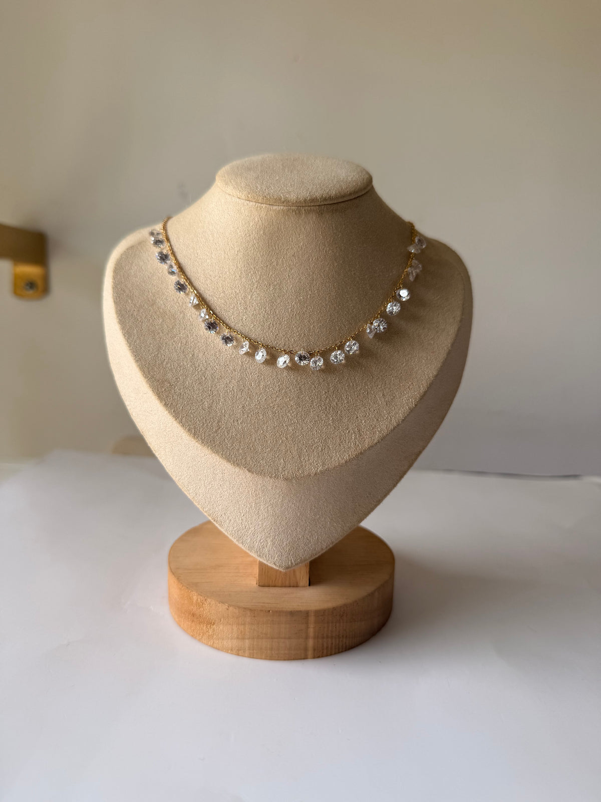 Collier strass