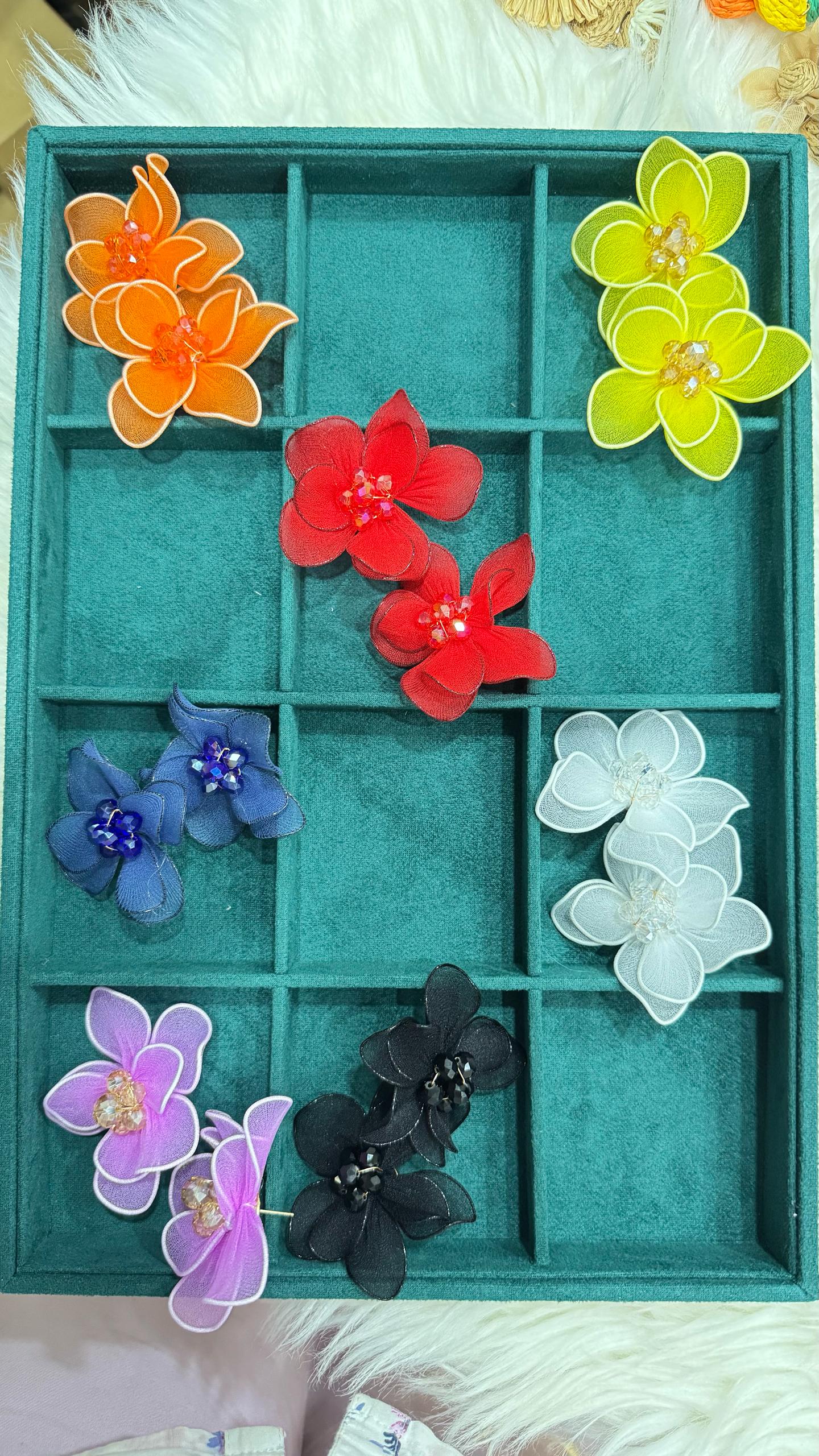 BOUCLES d'oreille A FLEUR