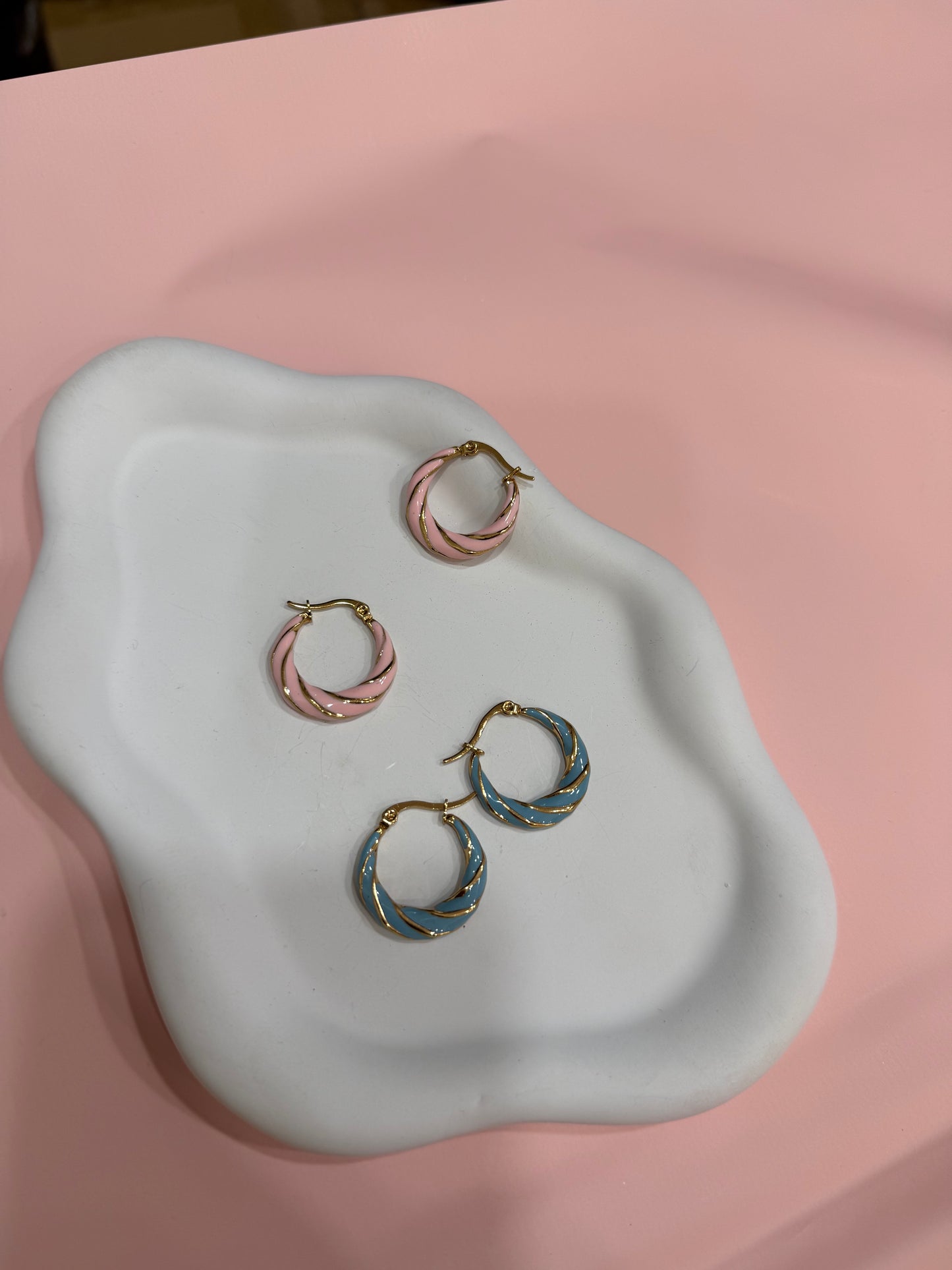 boucles creole colore