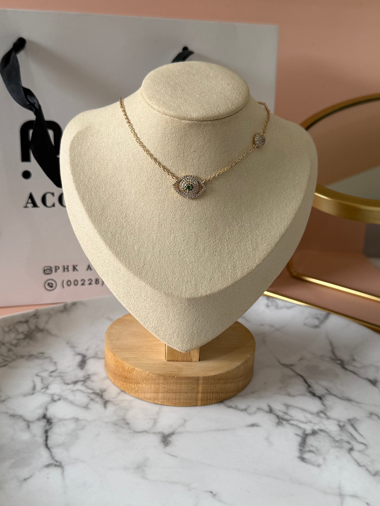 Collier œil de Fatima