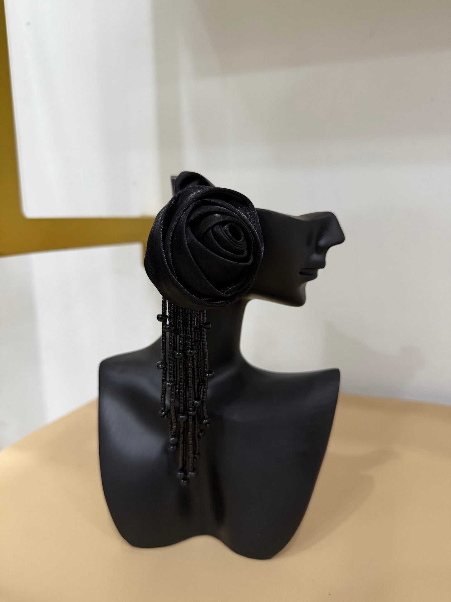 BOUCLES FLEUR ET PERLES