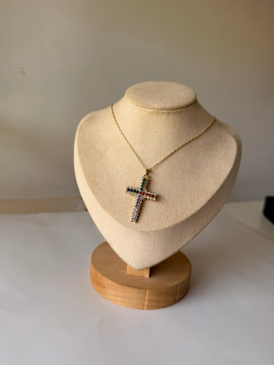 Collier croix