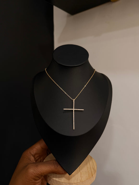 Collier croix