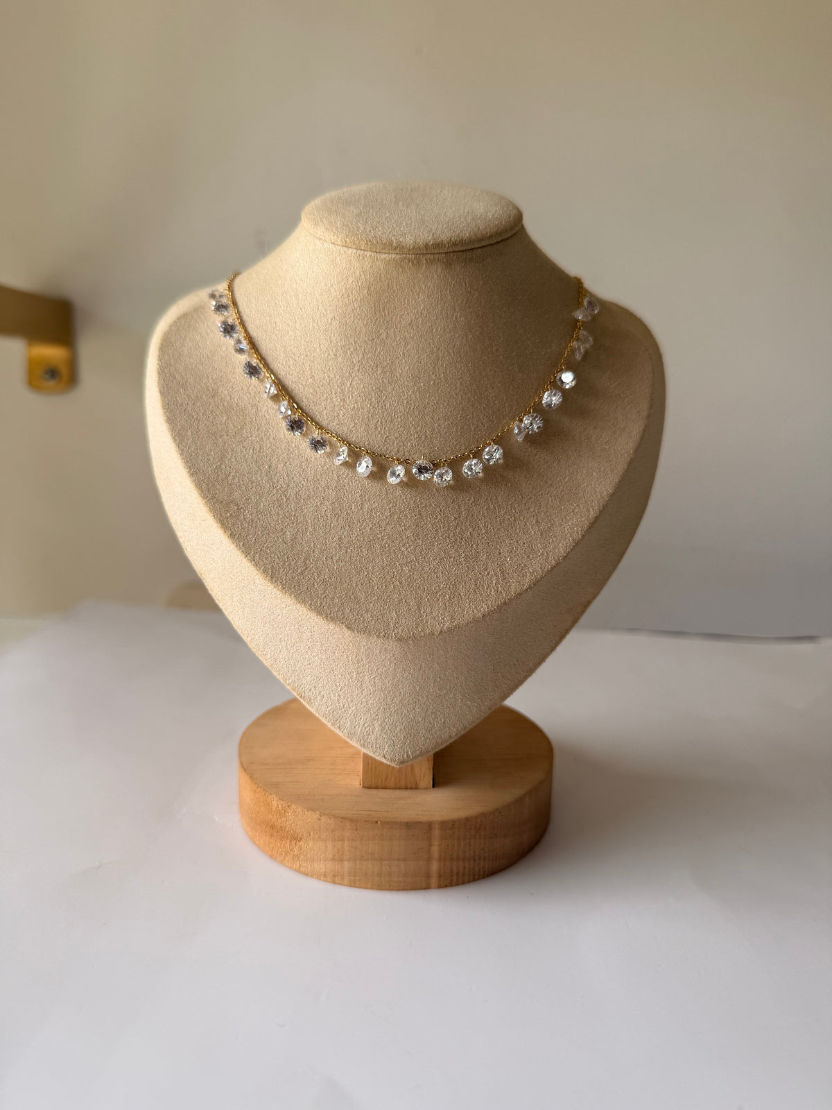 Collier strass