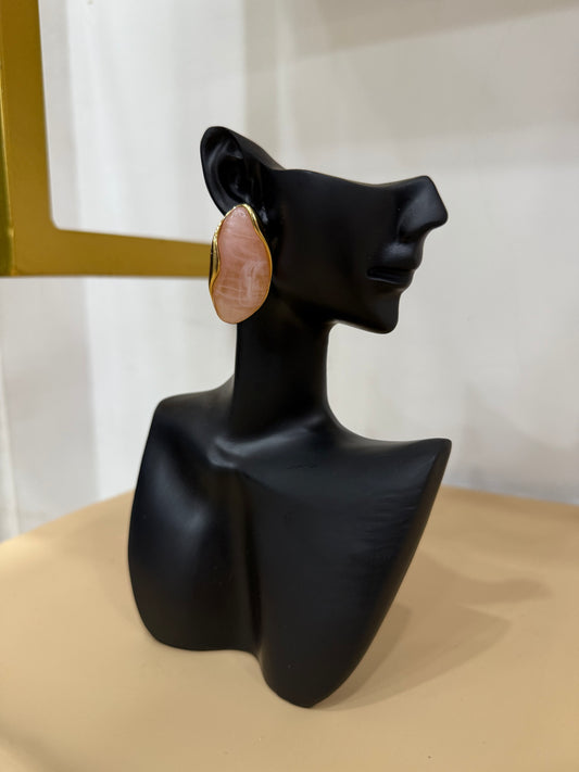 Boucles doreille colore