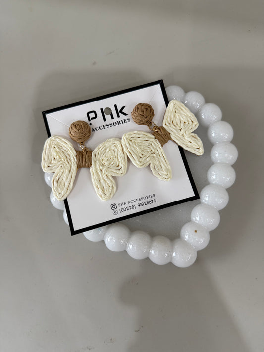 Boucle coloré noeud