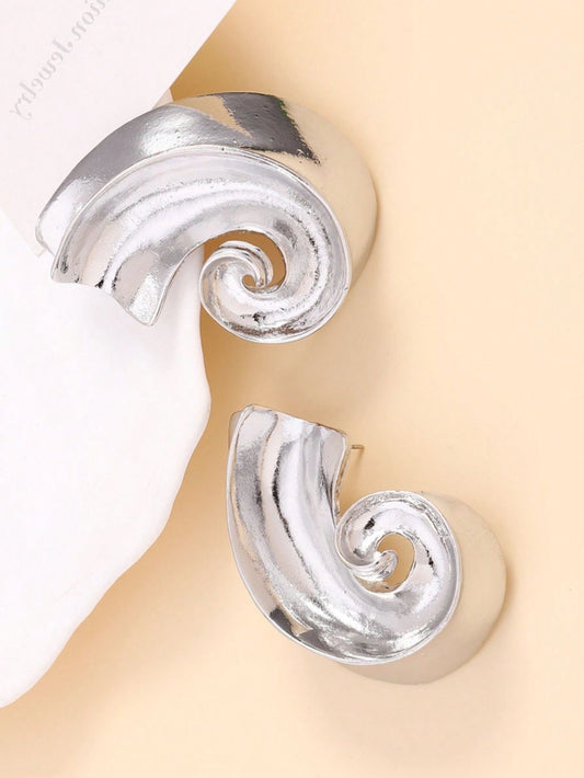 Boucle d’oreille escargot