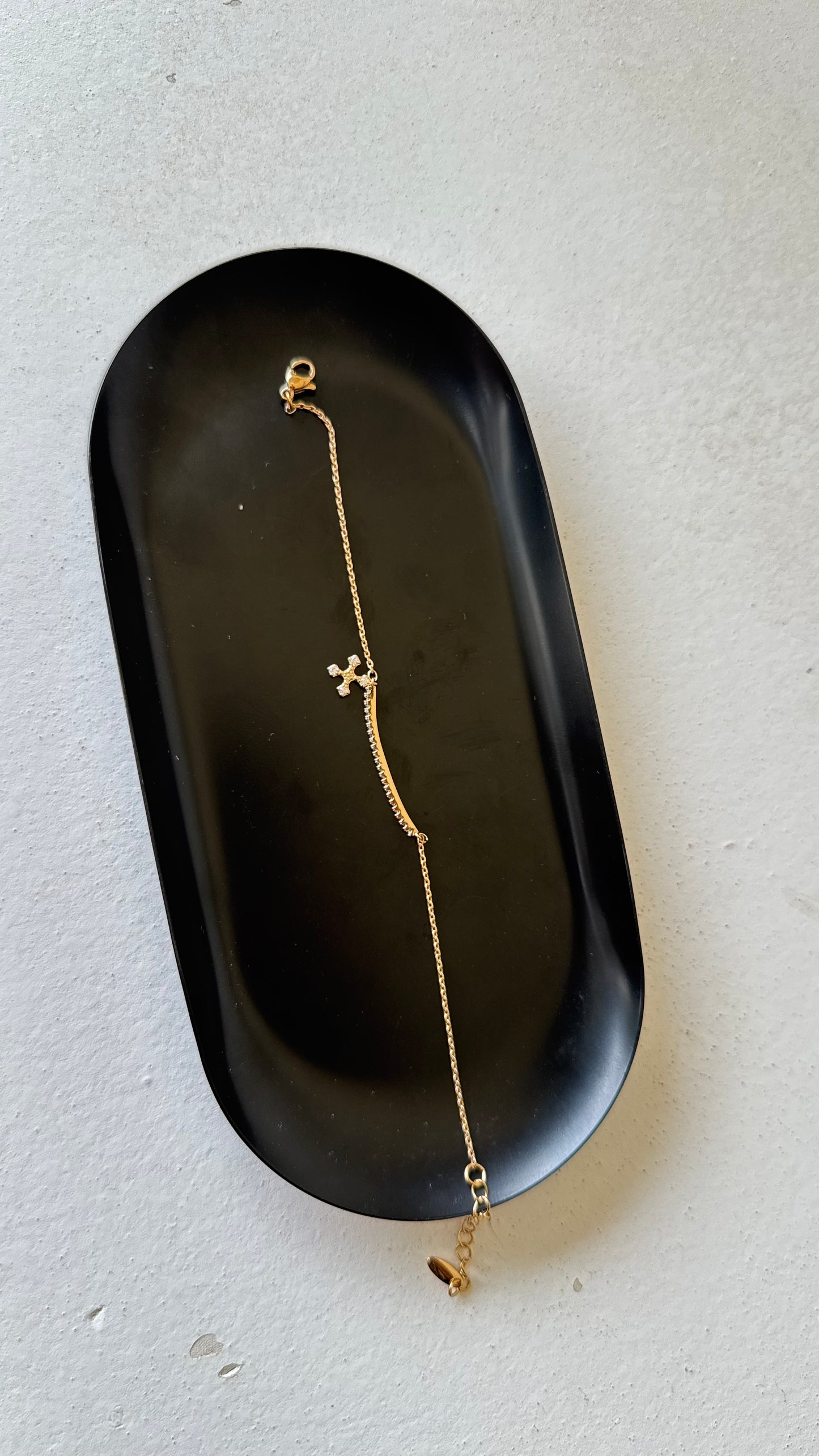 Bracelet à strass fin